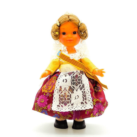 Valencian Fallera Doll. Bernadette. 25cm