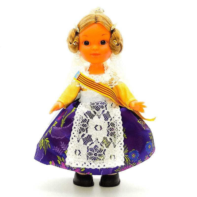 Valencian Fallera Doll. Sophia. 25cm